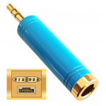 GILBORD 35M263F 3,5mm adaptor επίχρυσο καρφί